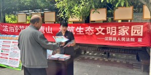 汉阴县人民法院：法治护航绿水青山 共筑生态文明家园